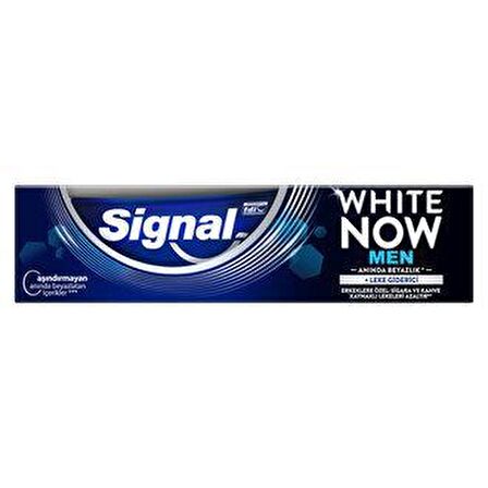 Signal White Now Men Leke Giderici Diş Macunu 75 ml