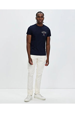 Varsity Kemerli Logo Slim Fit Tişört
