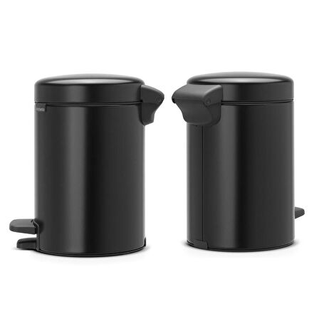 Brabantia Çöp Kutusu Newicon Pedallı 3 Lt  Matt Black 