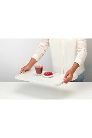 Tasty+ Lıght Grey Kesme Tahtası Ve Servis Tepsisi 27x43cm