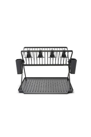 Brabantia Koyu Gri Katlanabilir Büyük Bulaşıklık