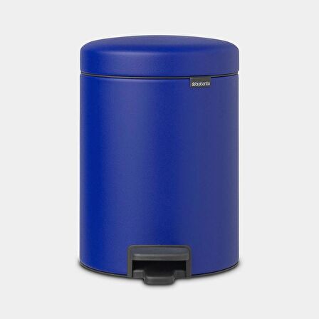 Brabantia Çöp Kutusu 5 litre Newicon Pedallı Mineral Powerful Blue   206849