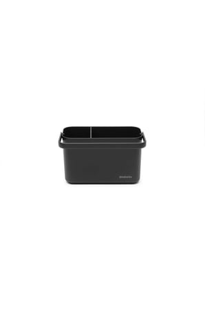 BRB-8710755233302-004-01-SINKSIDE DARK GREY TEZGAH ÜSTÜ TEMİZLİK KUTUSU