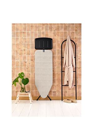 Brabantia 124X45CM (C) BUHAR KAZANI STANDLI DENIM GREY ÜTÜ MASASI - SSUH