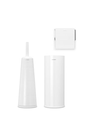 Brabantia Renew Whıte 3 Parça Tuvalet Aksesuarı Seti