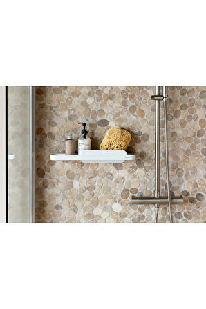 Brabantıa Mındset Fresh Whıte Banyo Rafı Ve Duş Sileceği