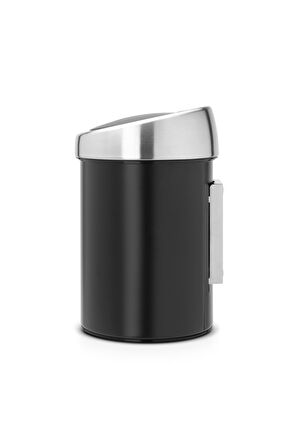 Matt Black Dokunmatik Çöp Kutusu 3l
