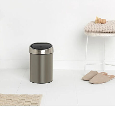 Brabantia Platınum Dokunmatik Çöp Kutusu 3 lt 