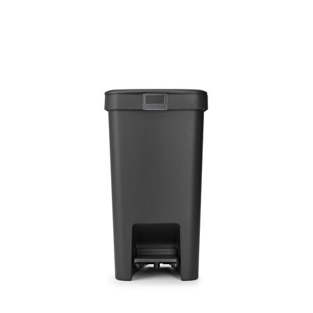 Brabantia Stepup Dark Grey Plastik Pedallı Çöp Kutusu 16 lt 