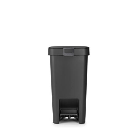 Brabantia Stepup Dark Grey Plastik Pedallı Çöp Kutusu 10lt 
