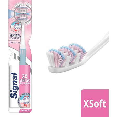 Signal Vertical Expert Sensitive Diş Fırçası Yumuşak