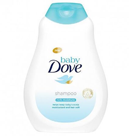 DOVE BABY ŞAMPUAN 400ml. (Yoğun Nemlendirici)