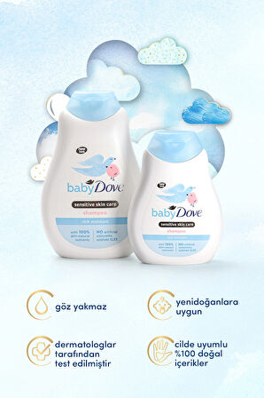 DOVE BABY ŞAMPUAN 400ml. (Yoğun Nemlendirici)