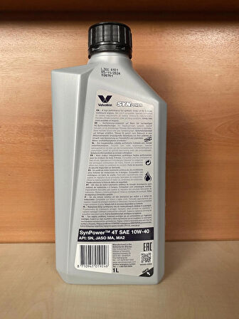 VALVOLİNE SYN POWER 4T 10W-40 1LT 
