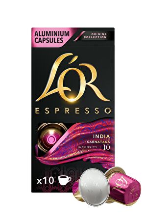 L'OR Espresso Origin India 10 Kapsül Kahve 10 Adet