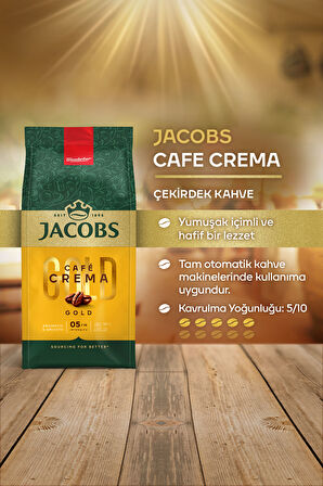 CAFE CREMA ÇEKİRDEK KAHVE 500GR