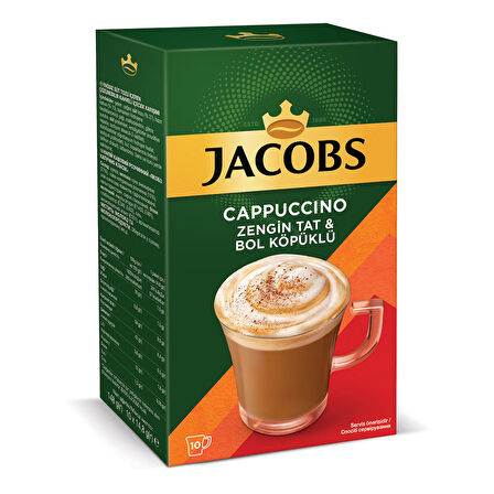 JACOBS CAPPUCINO 10'LU 14.8 GR