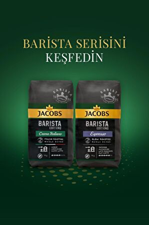 Barista Editions Çekirdek Kahve Crema Italiano 2kg %100 Arabica Espresso 2kg