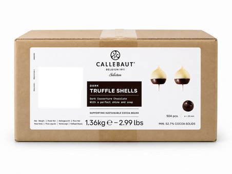 Callebaut BİTTER Trüf Oluklu Bilye 1,36 kg