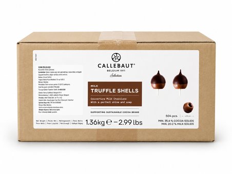 Callebaut SÜTLÜ Trüf Oluklu Bilye 1,36 kg