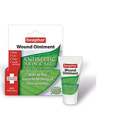 Beaphar Aloe Veralı Antiseptik Deri Kremi 30 Ml