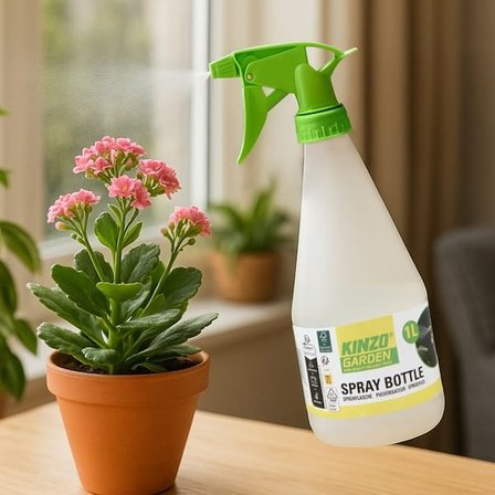 Kinzo Sprey Başlıklı Çiçek Sulama Aparatı - Beyaz