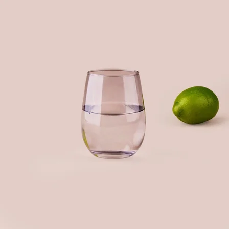 Alpina 3'lü Meşrubat ve Su Bardağı - Gri - 350 ml