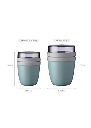 Mepal Lunch Pot Ellipse Mini Yemek Kabı 420 Ml