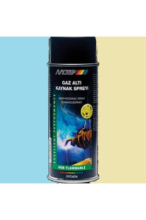 Motip Gaz Altı Kaynak Spreyi Kaynak Artıklarının Yapışmasını Önler 400 mL Made İn HOLLANDA
