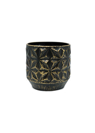 Linske Metal Saksı 13x13 cm