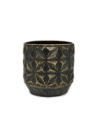 Linske Metal Saksı 15x16 cm