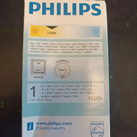 Philips 40W klasik Ampul