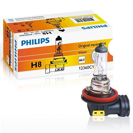 Philips 12360C1 H8 Ampul 12V 35W