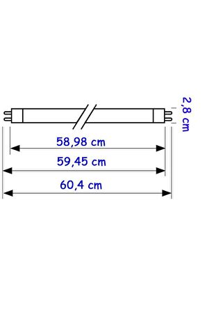 Philips Master 18W/865 T8 Floresan Ampul Beyaz 60 cm Floresan Lamba