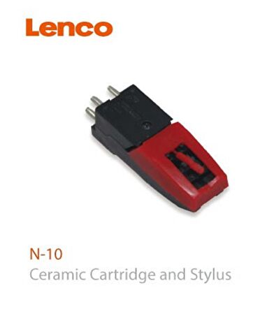 Lenco N-10 Pikap Plakçalar İğnesi - Ceramic Cartridge and Stylus