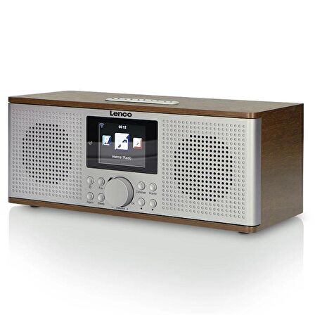 Lenco DIR-170 Internet Radyo DAB+ Bluetooth Kumandalı Akıllı Radyo Ahşap