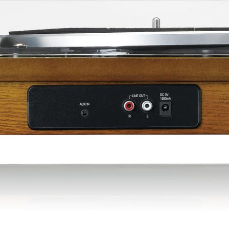 Lenco LS-55 Ahşap Hoparlörlü Bluetoothlu Pikap USBli MP3e Kayıt Özellikli Plak Çalar