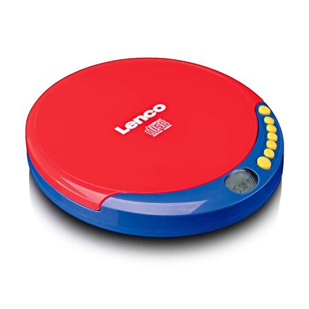 Lenco Taşınabilir CD Çalar Discman Kulaklıklı Şarj Özellikli Çocuklar İçin CD-021 KIDS