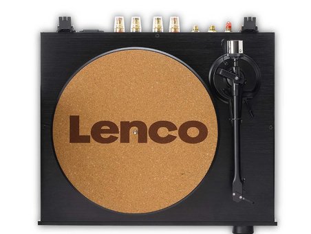 LENCO LS-700BK - Hoparlörlü, Bluetooth® özellikli ve Ortofon 2M Red pikaplı yüksek güçlü HiFi plak çalar - 2 x 100W RMS çıkışlı dahili stereo amplifikatör - Siyah
