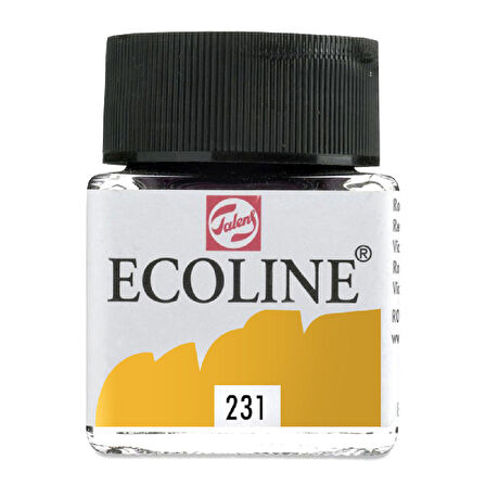 Talens Ecoline 231 Gold Orce 30ml Sıvı Suluboya