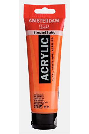 Amsterdam Akrilik Boya 120ml 276 Orange Azo