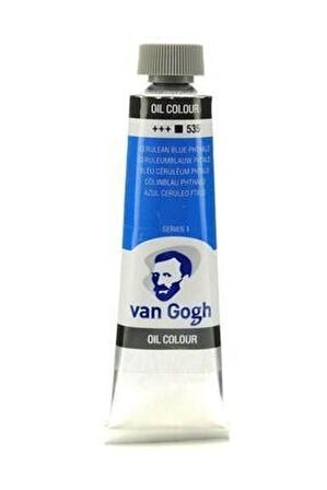 Van Gogh 40ml Yağlı Boya Seri:1 No:535 Cerulean Blue (Phthalo)