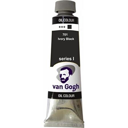 Van Gogh 40ml Yağlı Boya Seri:1 No:701 Ivory Black