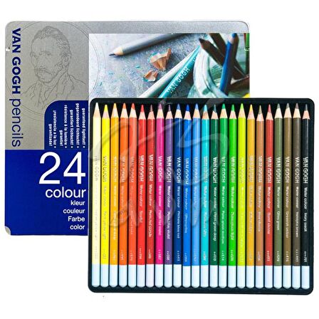 Van Gogh Kuru Boya Kalemi 24lü Set