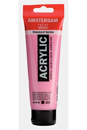 Amsterdam Akrilik Boya 120ml 385 Quinacridone Rose Light