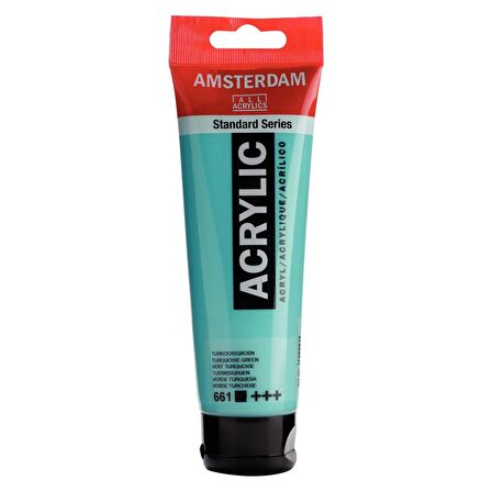 Amsterdam Akrilik Boya 120ml 661 Turquoise Green