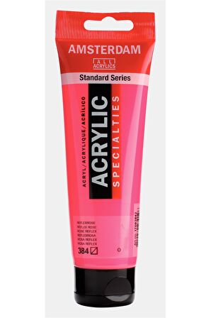 Amsterdam Fosforlu Akrilik Boya 120ml 384 Reflex Rose
