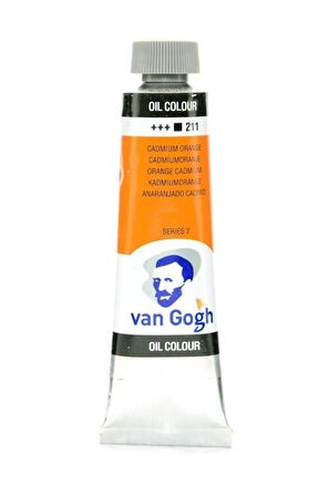 Van Gogh Yağlı Boya 200ml Seri:2 No:211 Cadmium Orange