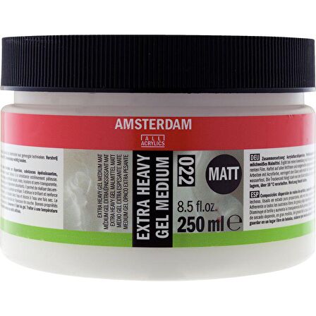 Talens Amsterdam Extra Heavy Gel Medium Matt 022 250ml