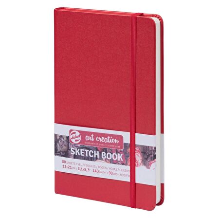 TAC SK-BLOCK SW RED 13X21 140 G SKETCHBOOK